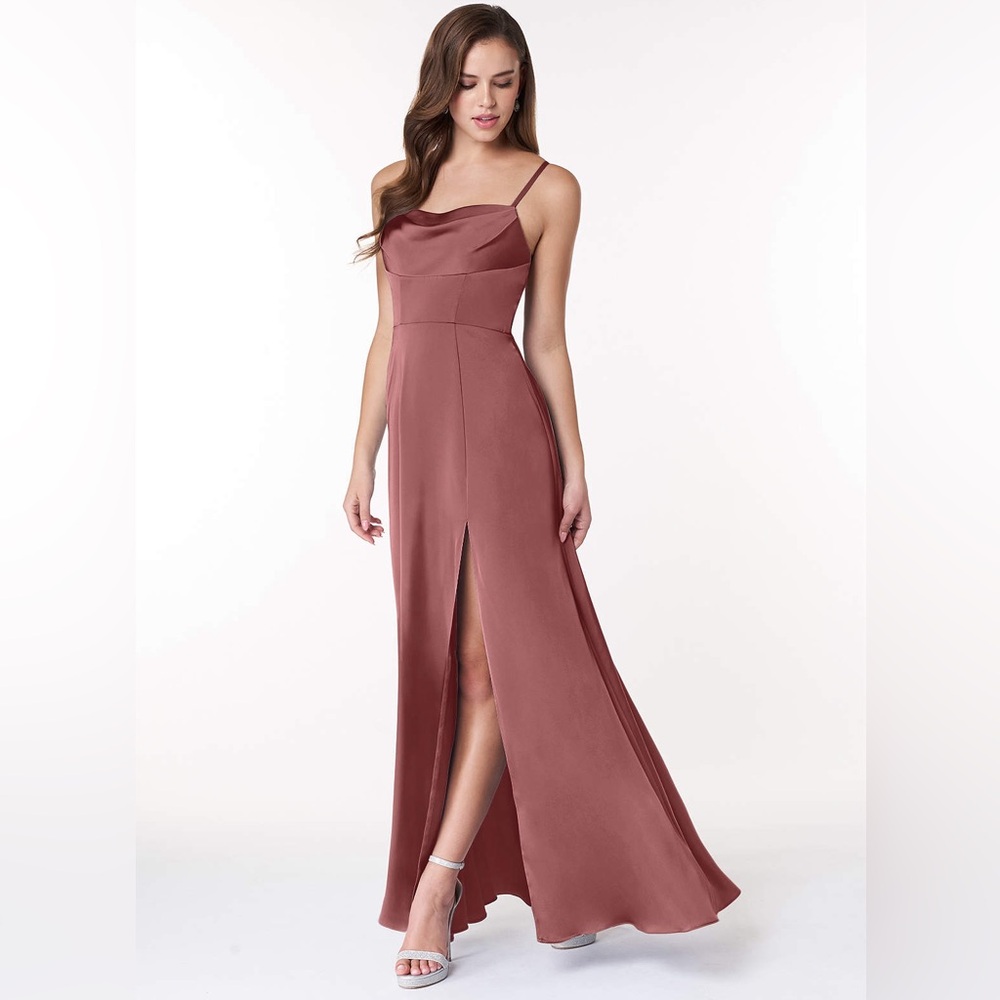 Azazie Clove Bridesmaid Dress in Amethyst